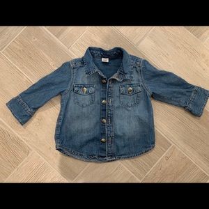 Old Navy Shirts & Tops - Denim button down shirt Old Navy Shirts & Tops - Denim button down shirt